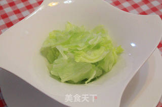水煮双菇的做法步骤:3