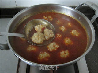 香辣水煮虾丸的做法步骤:11