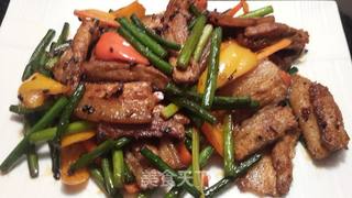 小炒回锅肉的做法步骤:10