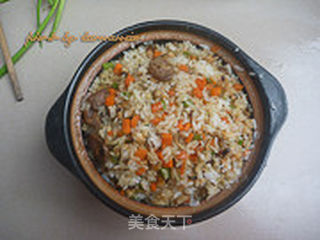 香肠焖饭的做法步骤:9