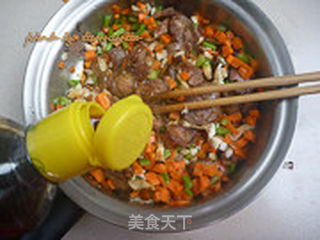 香肠焖饭的做法步骤:6