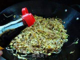 肉末炒黄豆芽的做法步骤:9