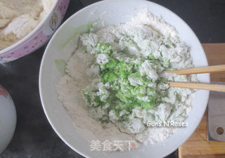 翡翠烧卖的做法步骤:2
