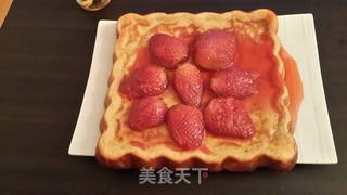 草莓蛋糕的做法步骤:9