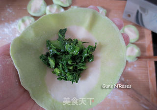 翡翠烧卖的做法步骤:8