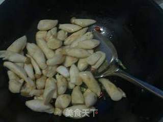 西兰花炒杏鲍菇仔的做法步骤:4