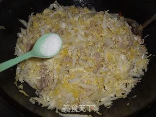 大白菜肉丝春卷的做法步骤：5