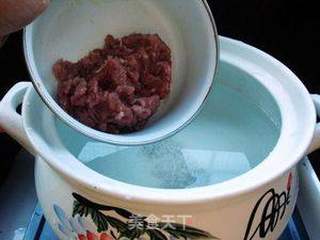 冬瓜瘦肉粥的做法步骤:2