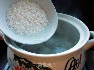 冬瓜瘦肉粥的做法步骤:3