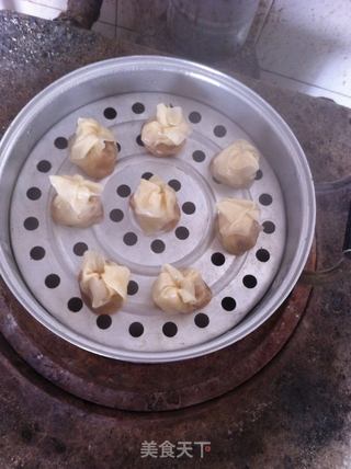 蒸馄炖的做法步骤：9