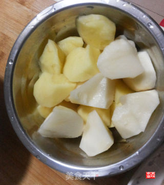 皮带面大盘鸡的做法步骤:3