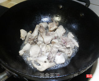 皮带面大盘鸡的做法步骤:6