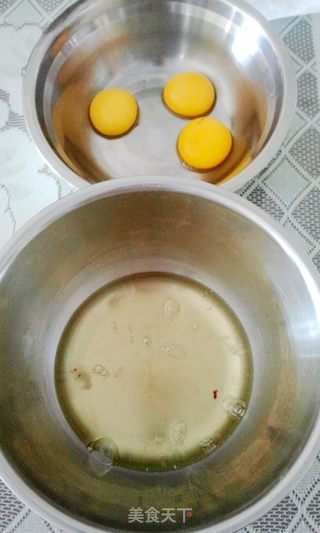 戚风蛋糕(6寸)的做法步骤:2