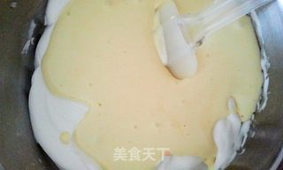 戚风蛋糕(6寸)的做法步骤:15