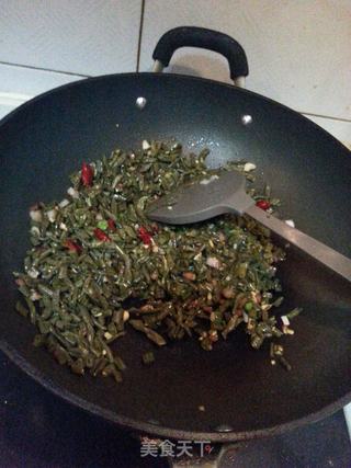 肉末酸豆角的做法步骤:4