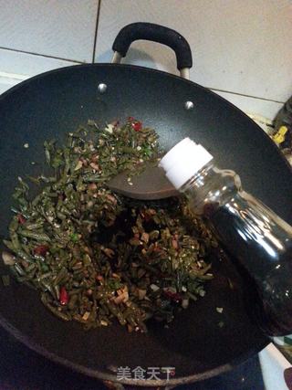 肉末酸豆角的做法步骤:5