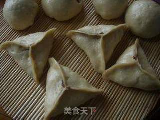胡萝卜红豆包的做法步骤:11