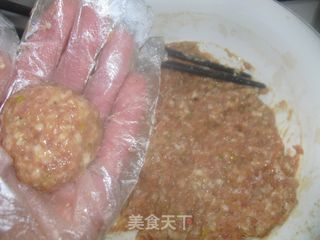 清蒸小狮子头的做法步骤：5