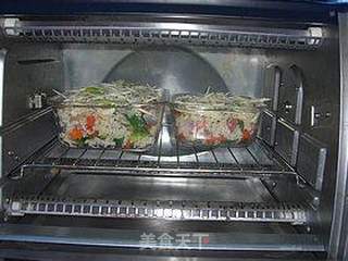 芦笋牛肉焗饭的做法步骤:11
