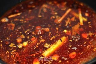 自制家庭版麻辣红汤火锅的做法步骤:8