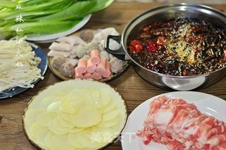 自制家庭版麻辣红汤火锅的做法步骤:13