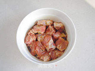 【排骨蒸豌豆】--- 从小吃到大的家乡菜的做法步骤:4