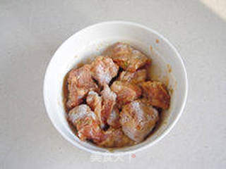 【排骨蒸豌豆】--- 从小吃到大的家乡菜的做法步骤:6