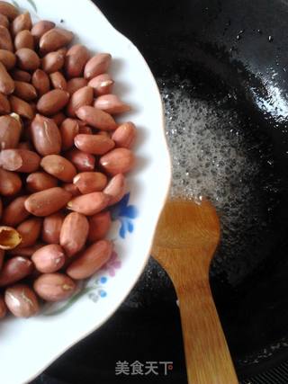 挂霜花生的做法步骤:4