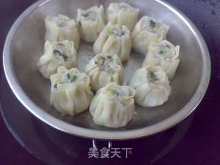 京葱鲜肉烧卖的做法步骤:7