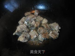 香菇烧排骨的做法步骤：5