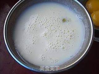 蔓越莓牛奶蒸蛋的做法步骤:4