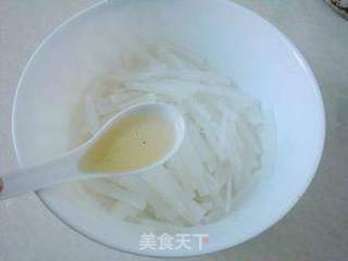 葱油萝卜丝的做法步骤:5