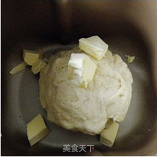 【蜜豆牛奶面包】------充满阳光的早晨的做法步骤:2