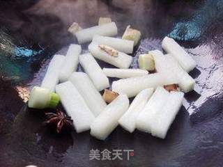 素烧萝卜的做法步骤:5