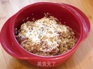糯米小米蒸排骨的做法步骤:2