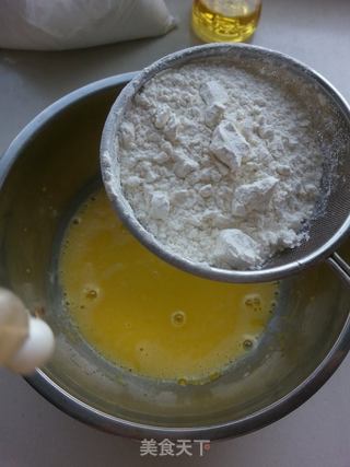 肉松菠菜蛋糕卷的做法步骤:6
