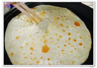 鸡蛋灌饼的做法步骤:11