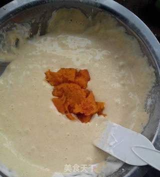 小米南瓜糕的做法步骤:8