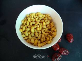 红枣豆浆的做法步骤：1
