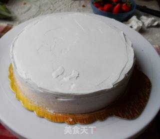 草莓奶油蛋糕的做法步骤:3