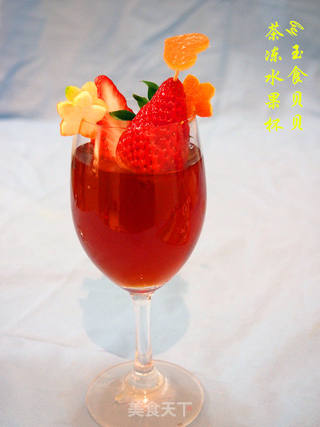 茶冻水果杯——草莓时光1的做法步骤:11