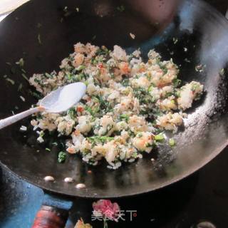 芥末鸡蛋炒饭的做法步骤：5