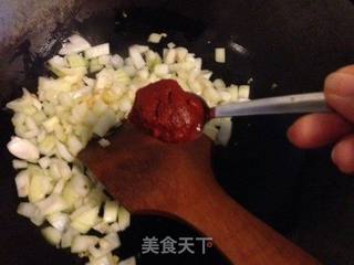 芝士熏肉披萨的做法步骤：3