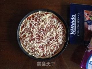 芝士熏肉披萨的做法步骤:14