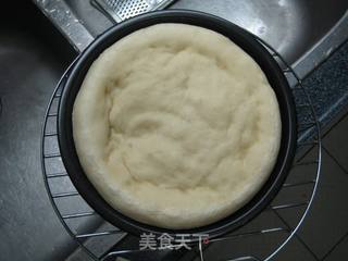 萨拉米肠批萨——早餐速成的做法步骤：7