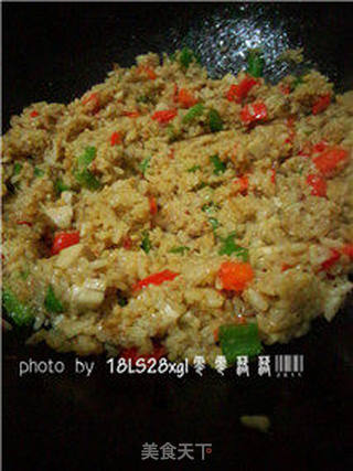 简易版:时蔬炒饭的做法步骤:9