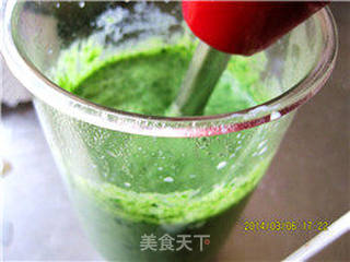 宝宝营养餐------山药菠菜糊的做法步骤:6