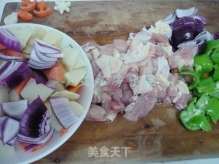 咖喱鸡肉饭的做法步骤:3