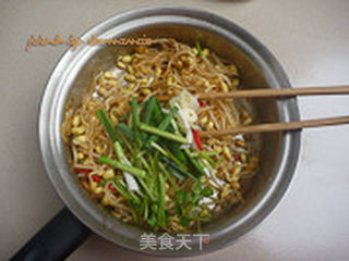 辣炒黄豆芽的做法步骤:5