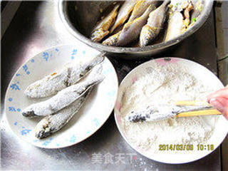 香炸小黄花的做法步骤:4